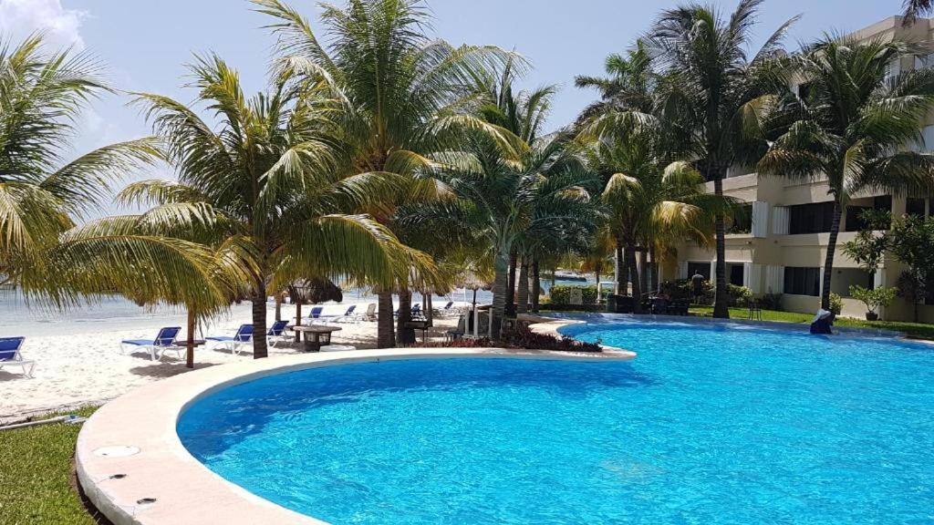 Ocean Front - Ground Floor Condo Cancún Exteriér fotografie