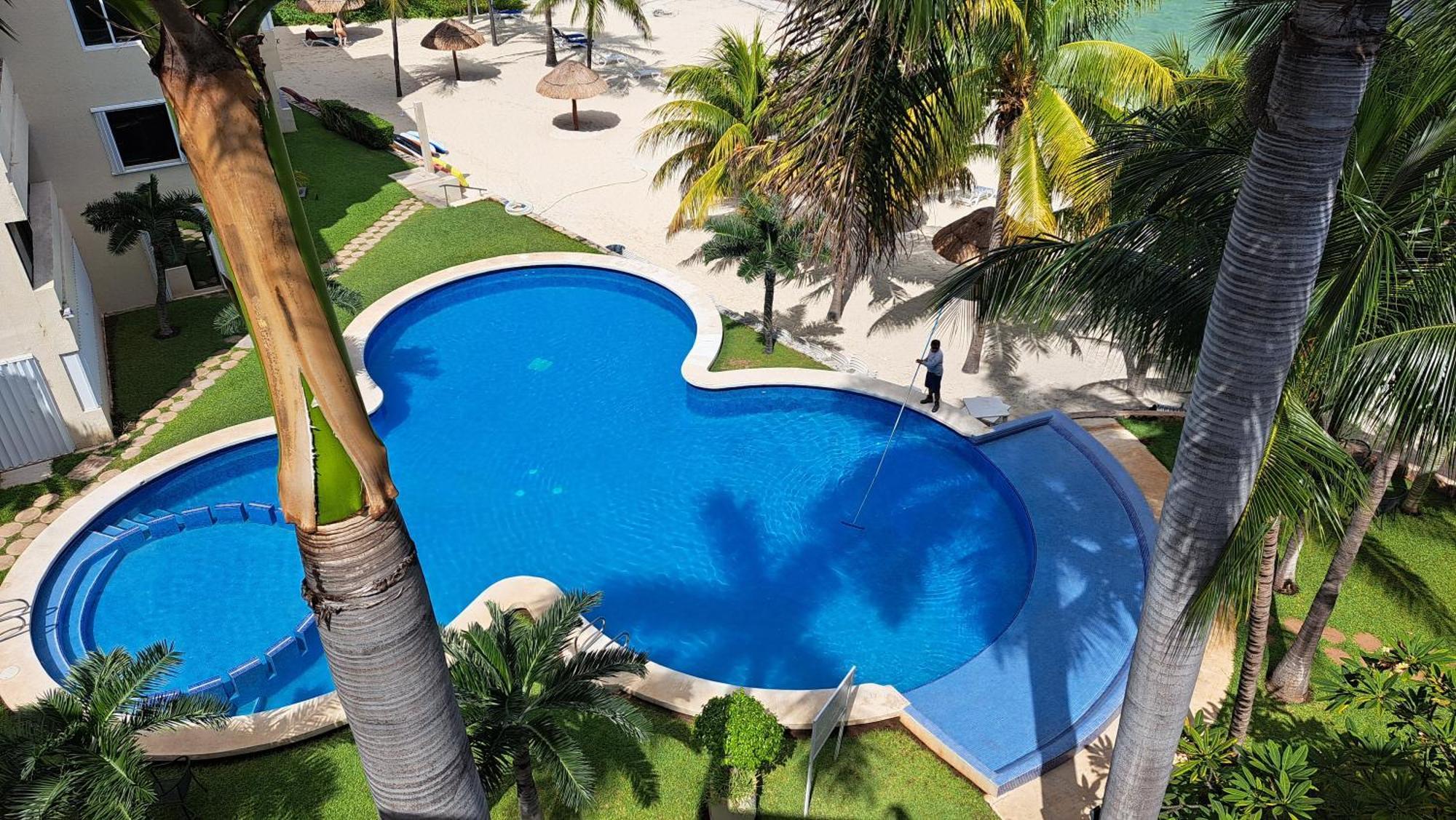 Ocean Front - Ground Floor Condo Cancún Exteriér fotografie